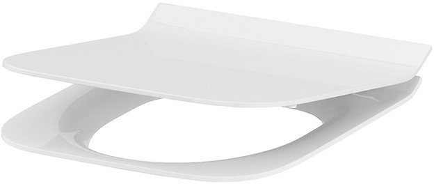 Cersanit Crea toiletbril langzaam vallend wit K98-0178