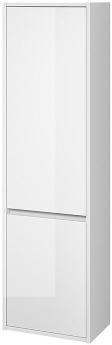 Cersanit Crea kast 40x25x140 cm hangend langs de zijkant wit S924-022