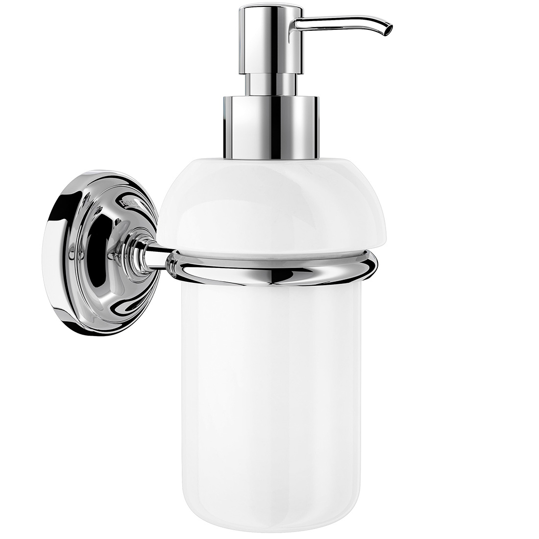 Roca Carmen zeepdispenser 200 ml chroom-glas A817006001