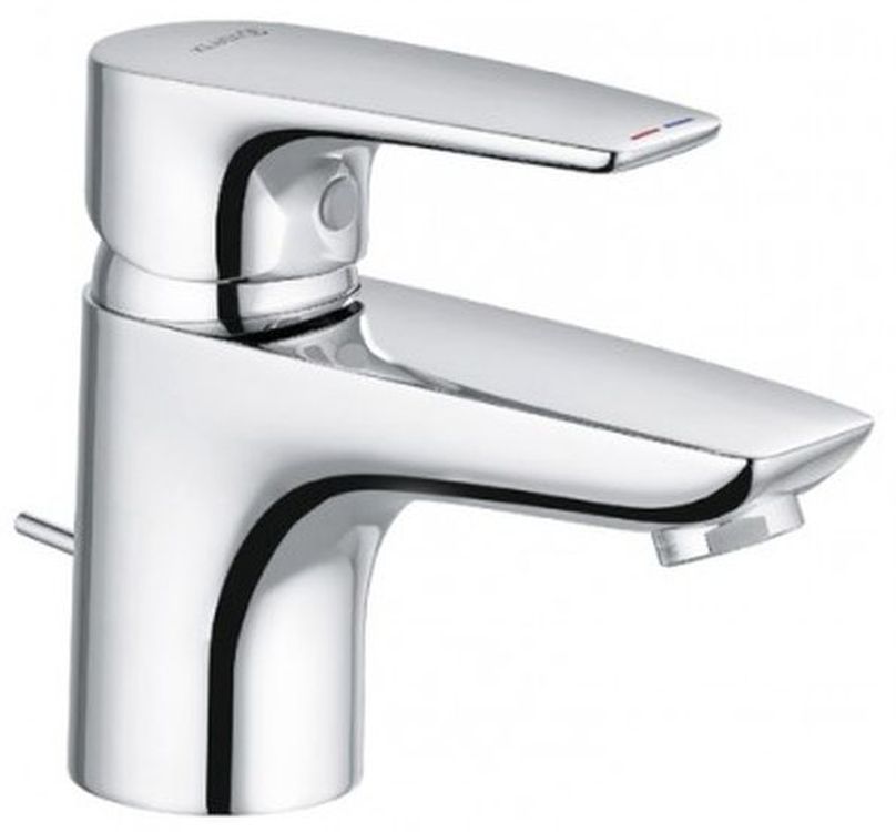 Kludi Pure&Solid wastafelkraan staand chroom 343850575