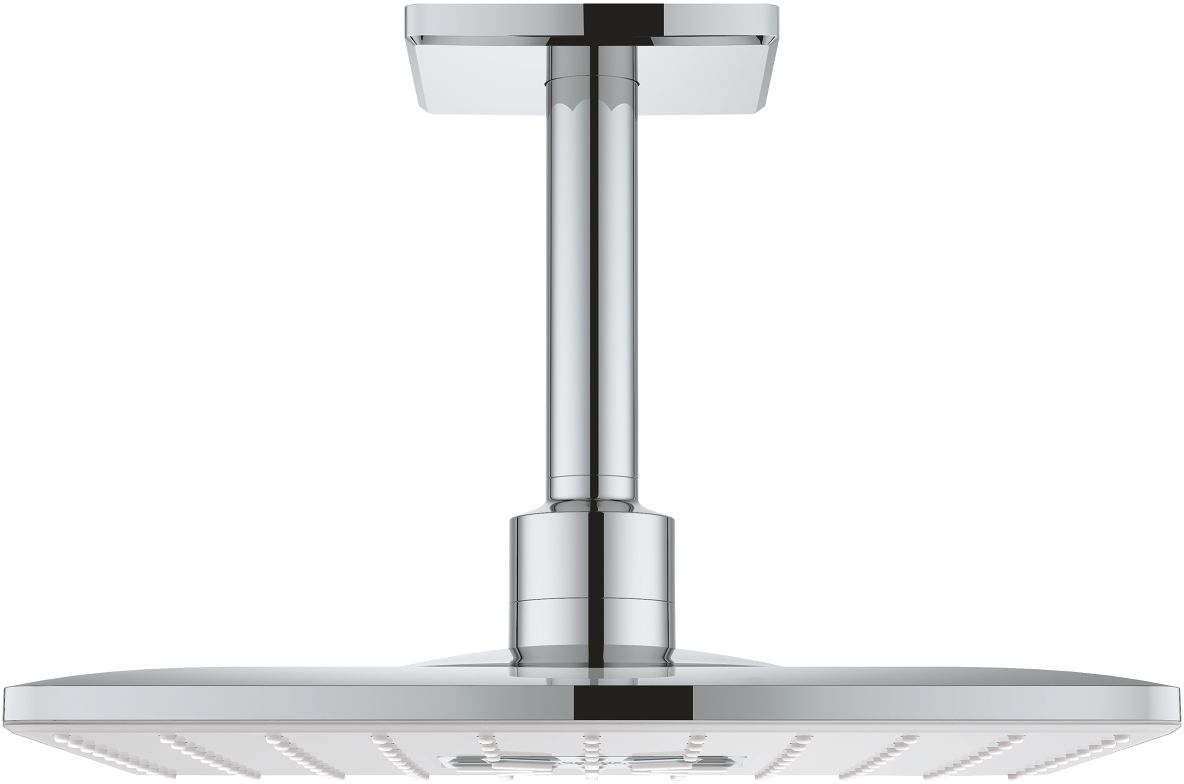 Grohe Rainshower regendouche met arm 31x31 cm vierkant StarLight Chrome 26481LS0