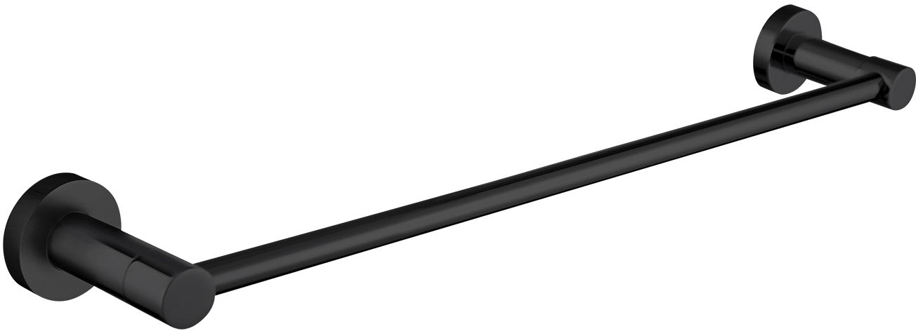 Omnires Modern Project handdoekhanger zwart MP60214BL