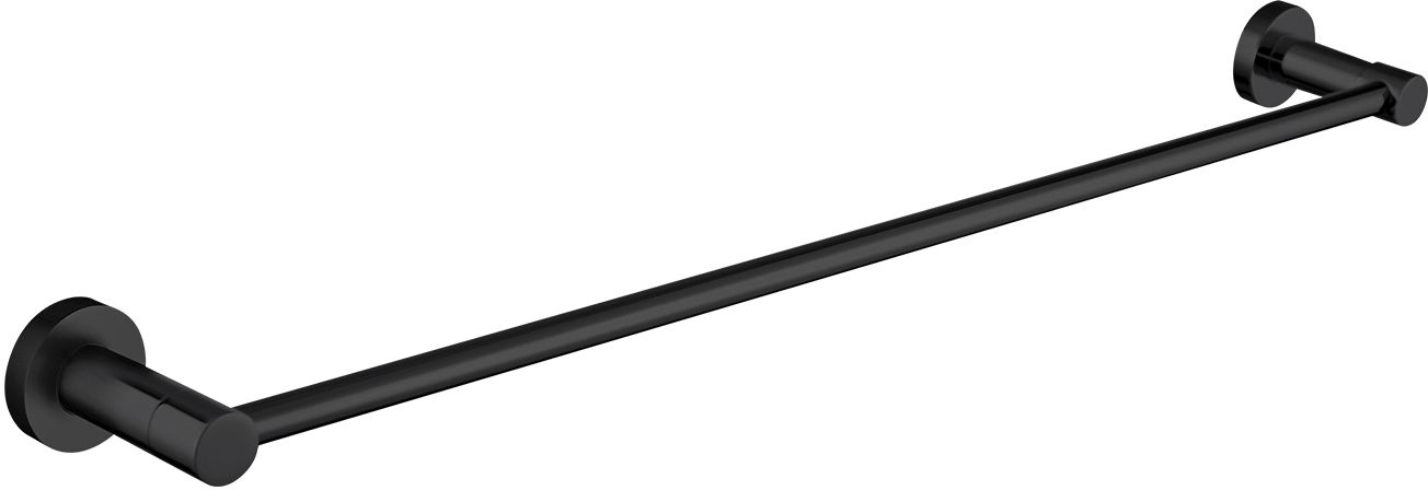 Omnires Modern Project handdoekhanger zwart MP60216BL