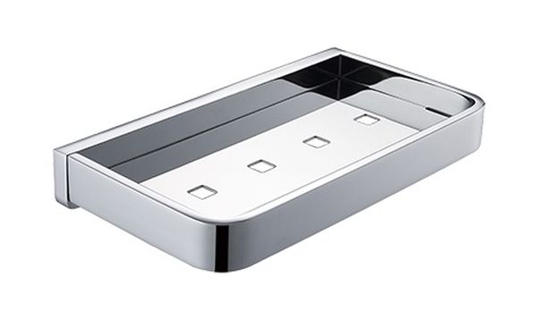 Omnires Lugano badkamermandje chroom LU30330CR