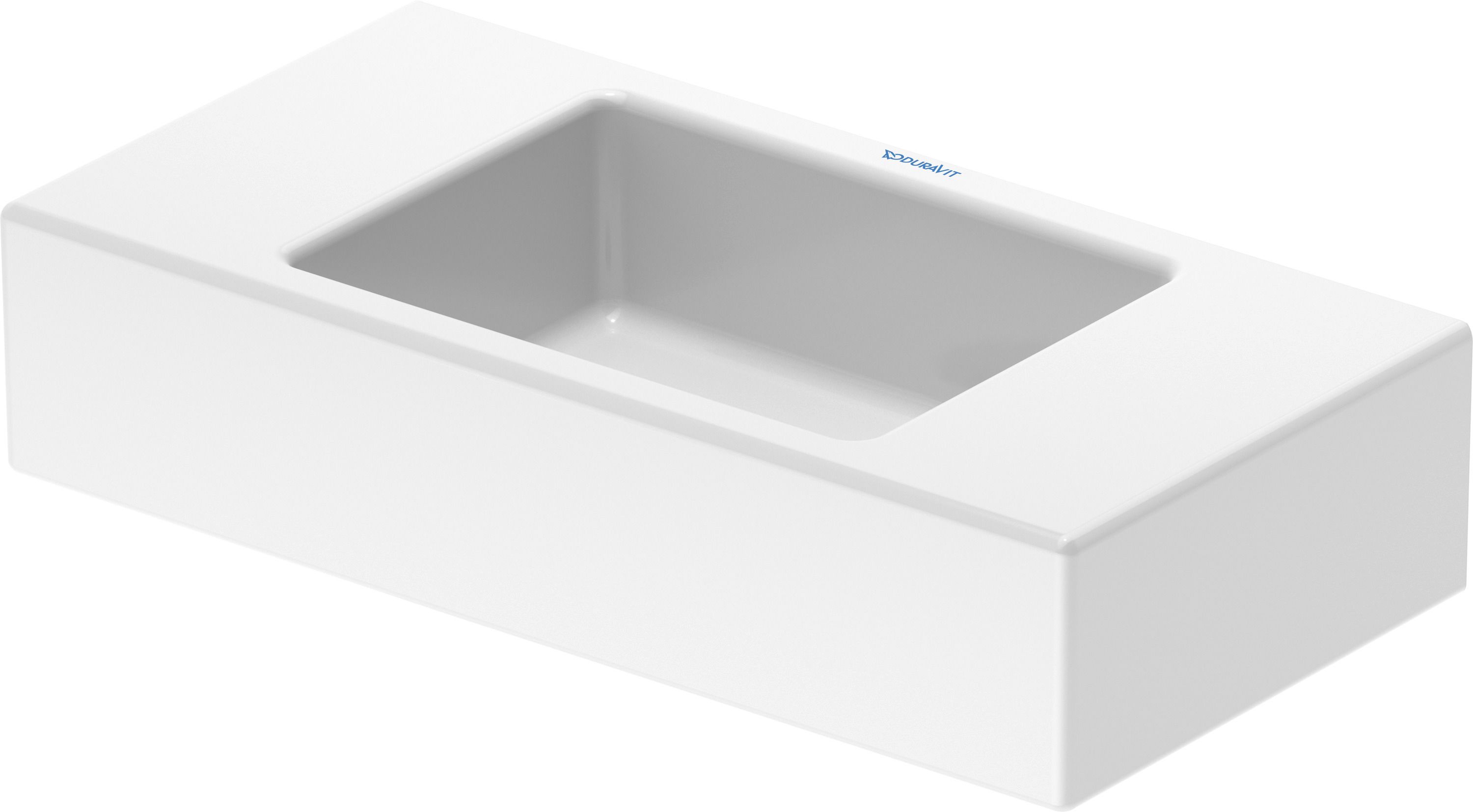 Duravit Vero Air wastafel 50x25 cm rechthoekig meubel wit glans 0724500000