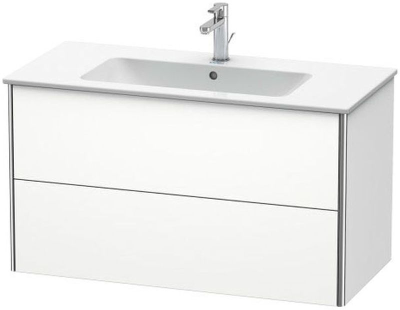 Duravit XSquare kast 101x47.8x56 cm hangend onder de wastafel wit XS417301818