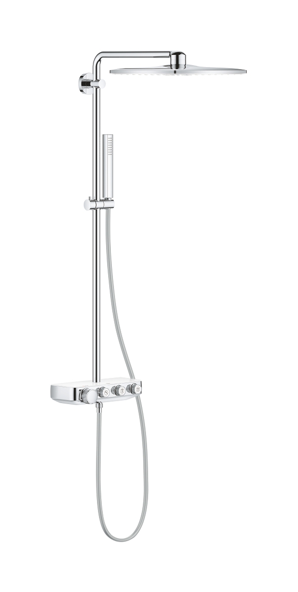 Grohe Euphoria doucheset wand met thermostaat met regendouche StarLight Chrome 26508LS0