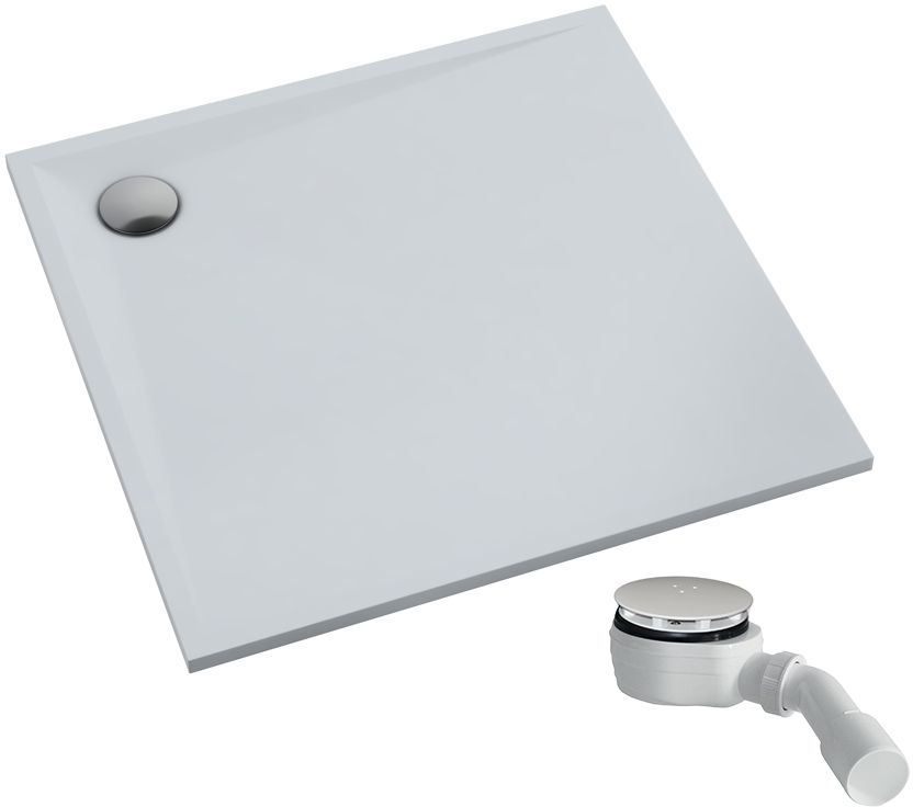 Schedpol Etrusco vierkante douchebak 90x90 cm wit 3.461