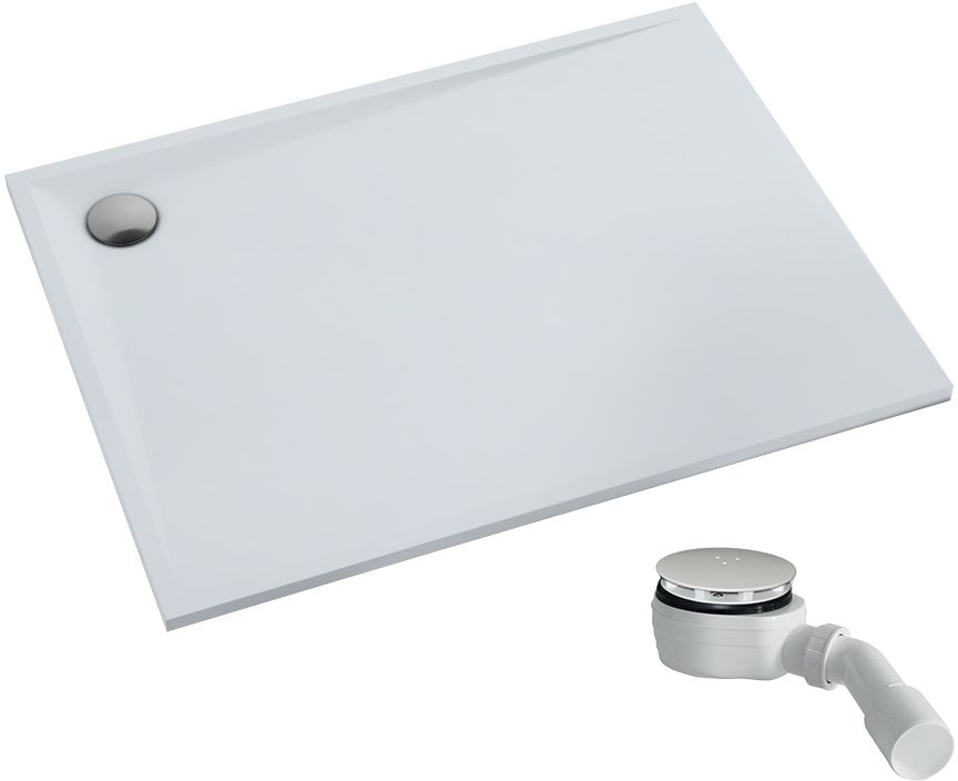 Schedpol Etrusco rechthoekige douchebak 100x80 cm wit 3.465