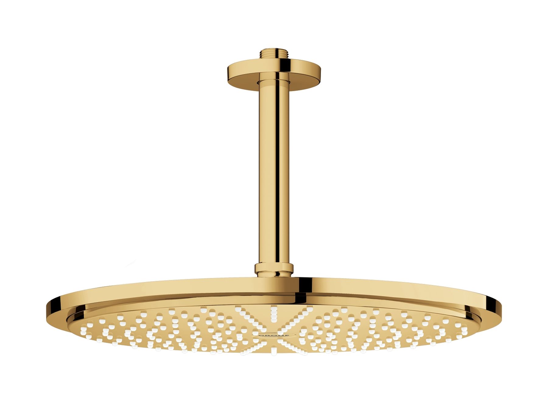 Grohe Rainshower regendouche met arm 31x31 cm rond Cool Sunrise 26067GL0
