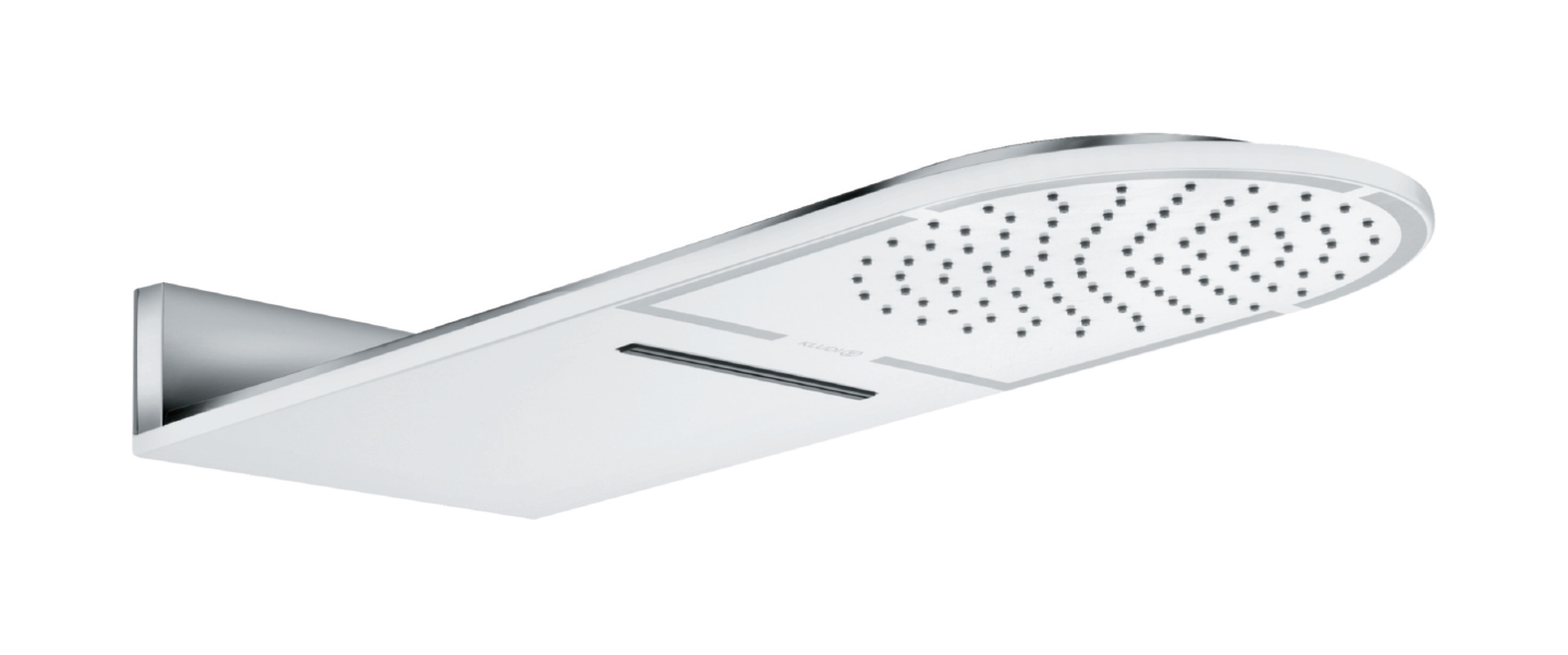 Kludi A-QA regendouche 60x25 cm chroom-wit 6488091-00