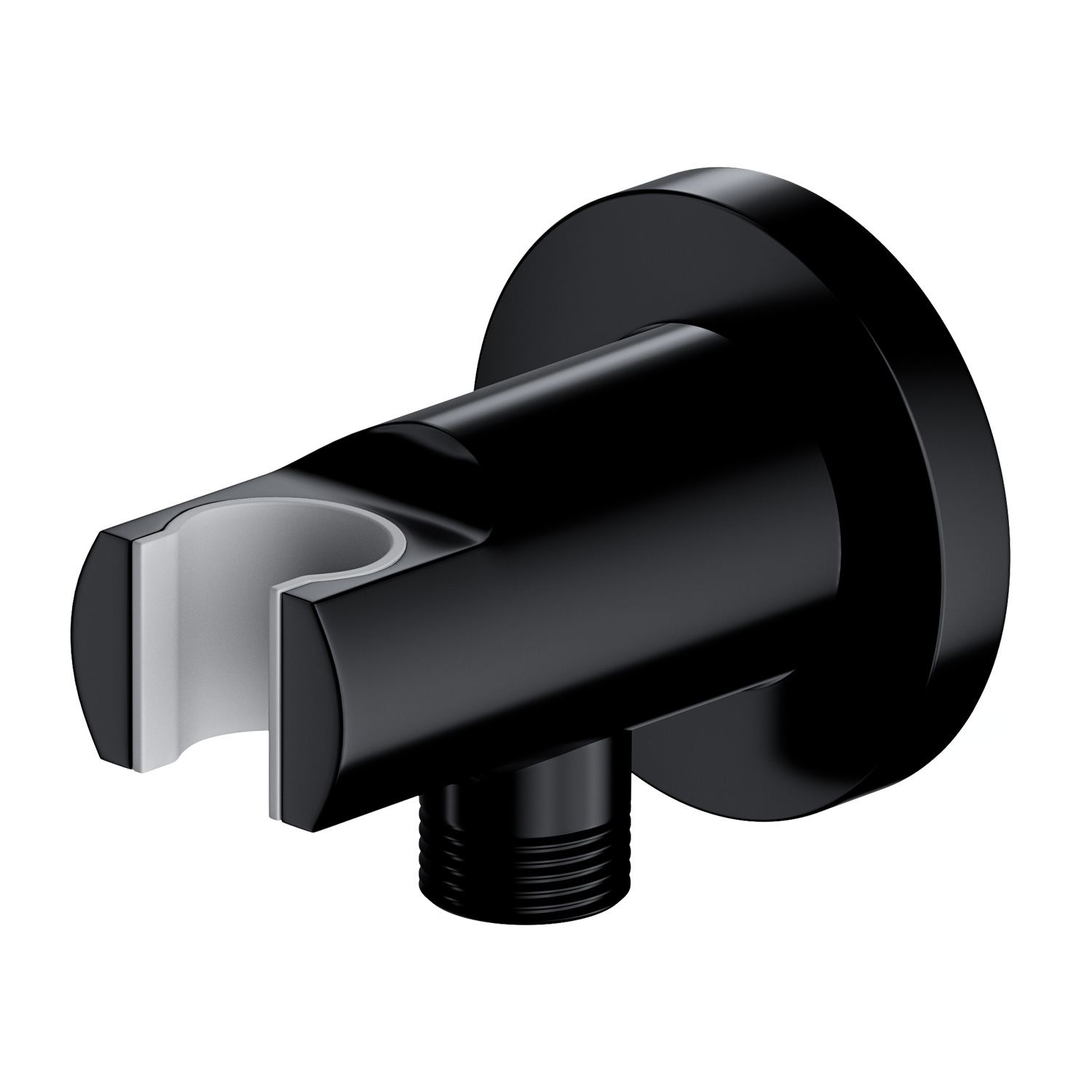Omnires Invest Project hoekverbinding met handvat zwart 8873BL