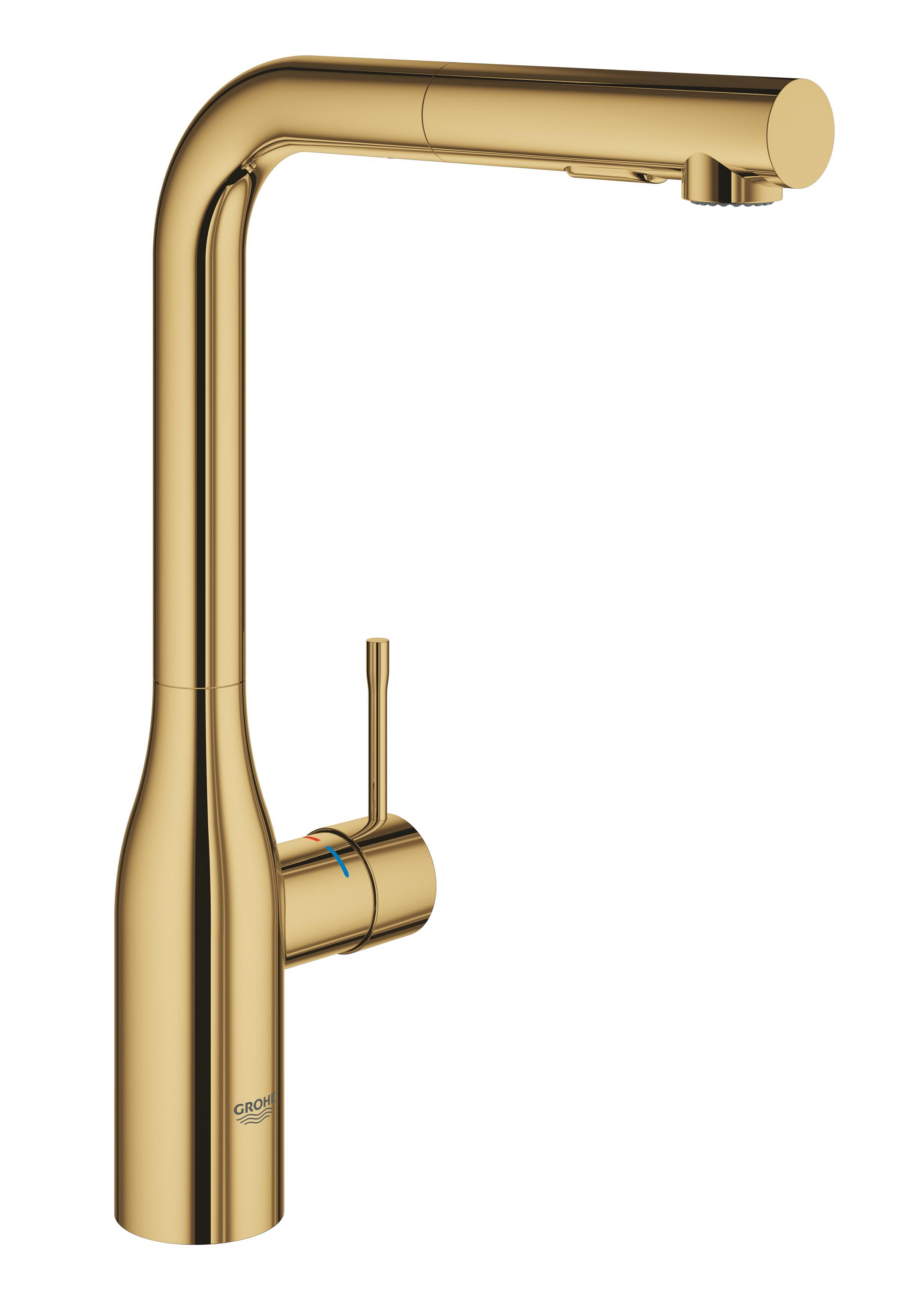 Grohe Essence keukenkraan staand goud/antiek goud 30270GL0
