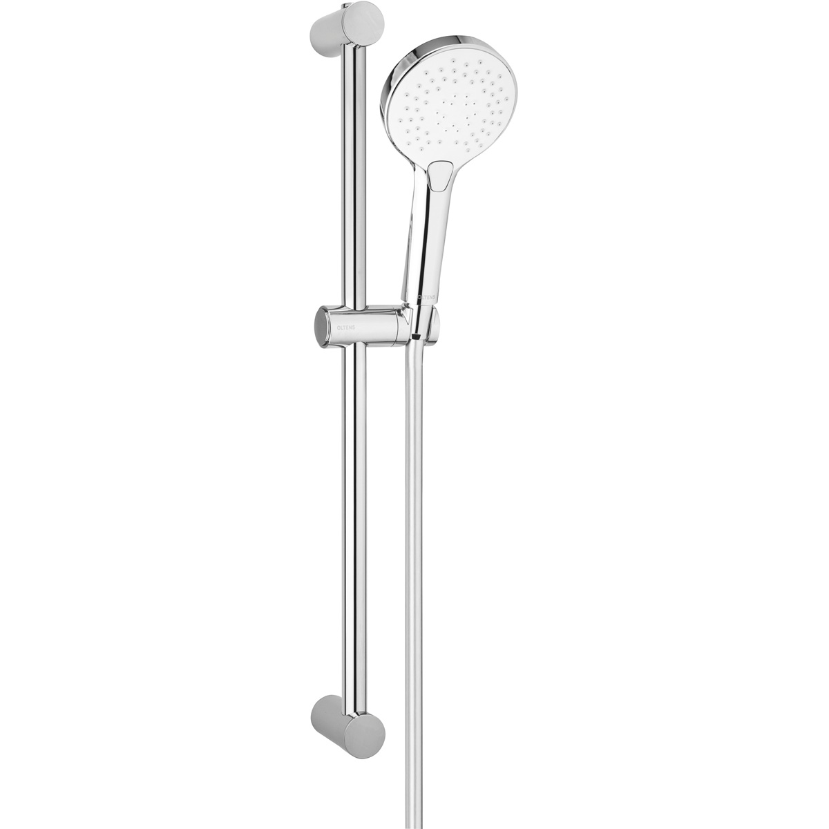 Set douchestang Oltens Alling 37300100, douchekop Oltens Driva EasyClick 37101110, 37201100
