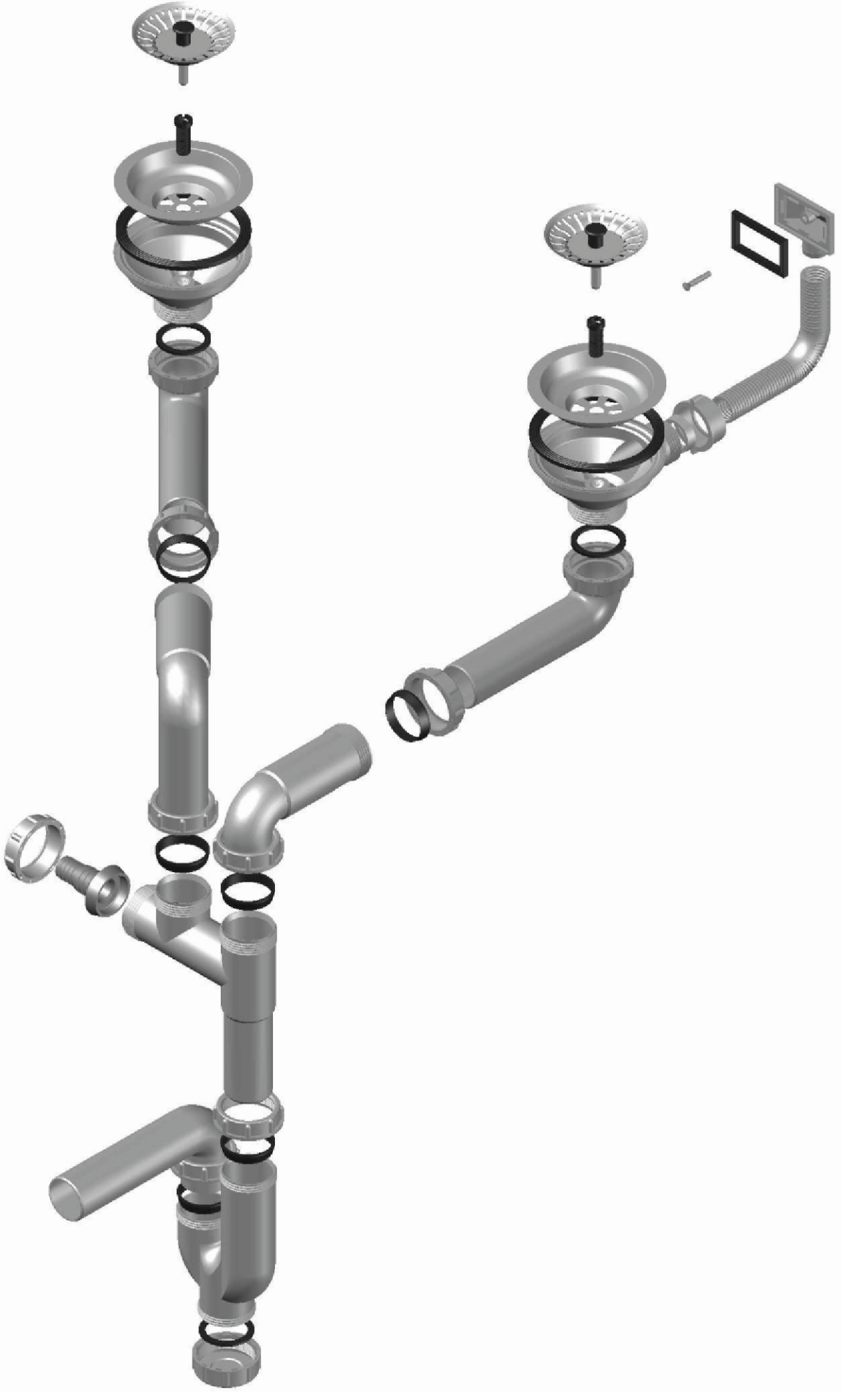 Alveus spoelbaksifon 1105299