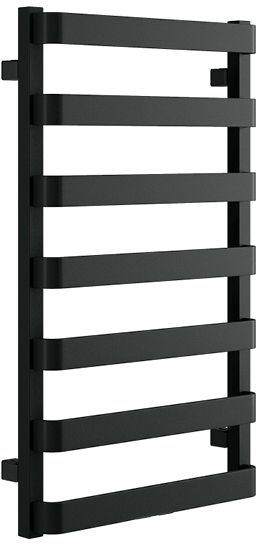 Excellent Meteor badkamerverwarming decoratief 85x50 cm zwart GREX.ME85.BL