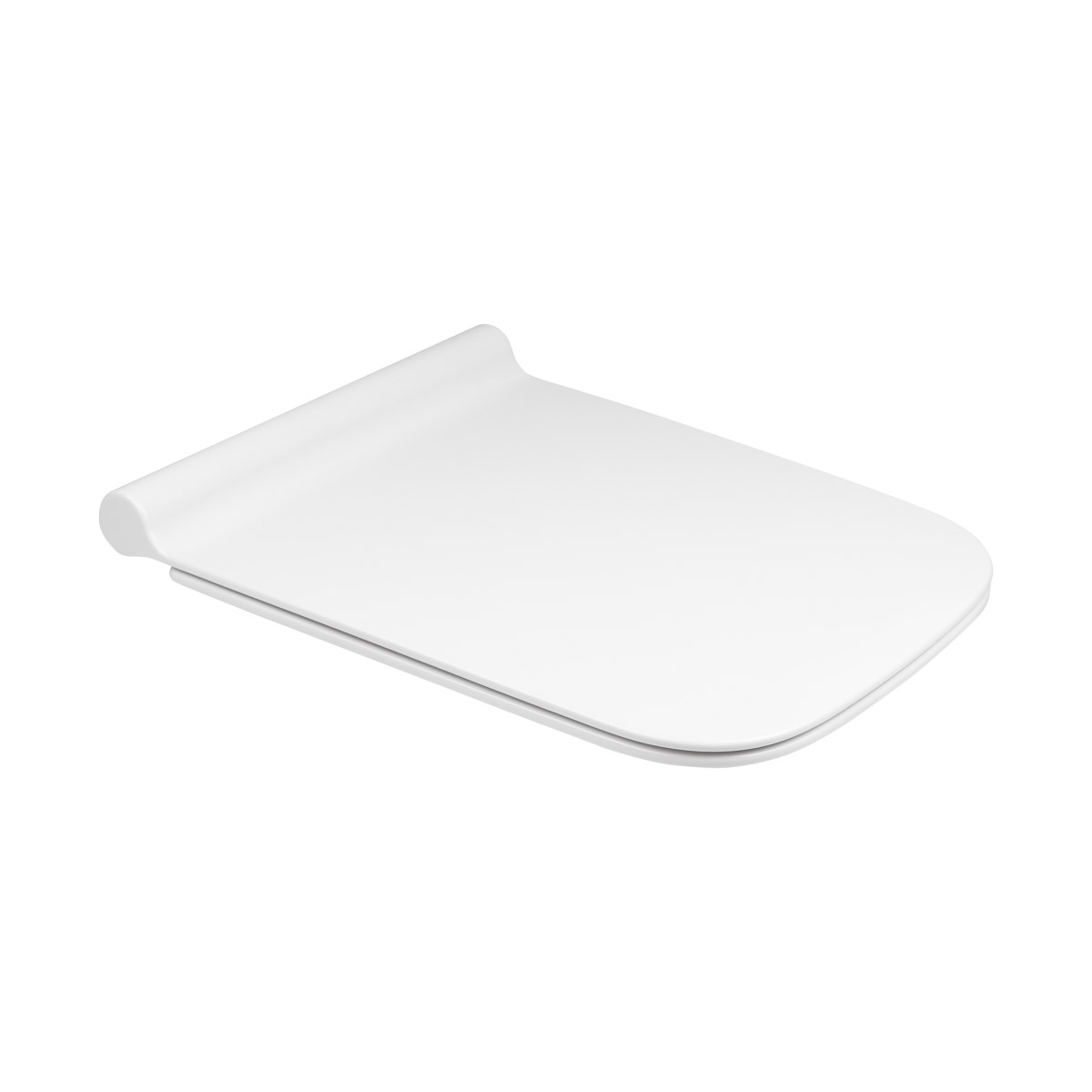 Oltens Ribe toiletbril langzaam vallend wit 45108000