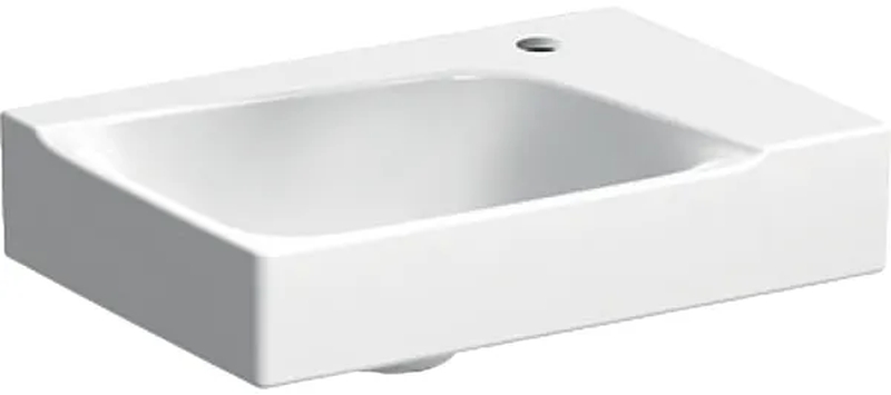 Geberit Xeno2 wastafel 40x28 cm rechthoekig klassiek-meubel wit glans 500.529.01.1
