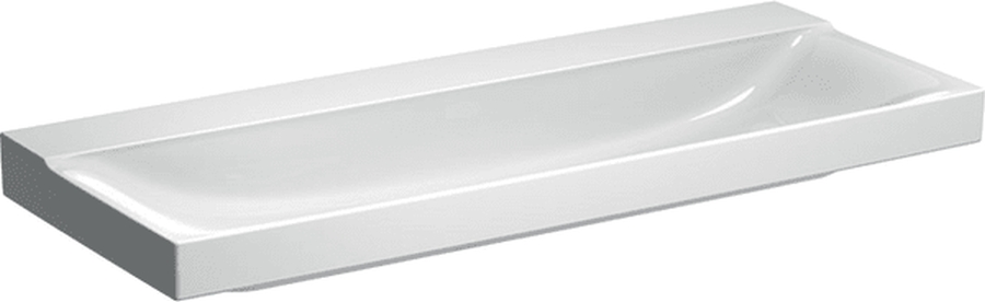 Geberit Xeno2 wastafel 120x48 cm rechthoekig klassiek wit glans 500.552.01.1