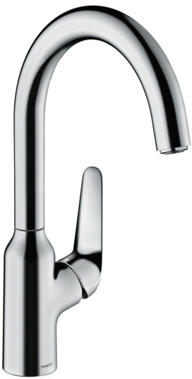 Hansgrohe Focus M42 keukenkraan staand chroom 71802000