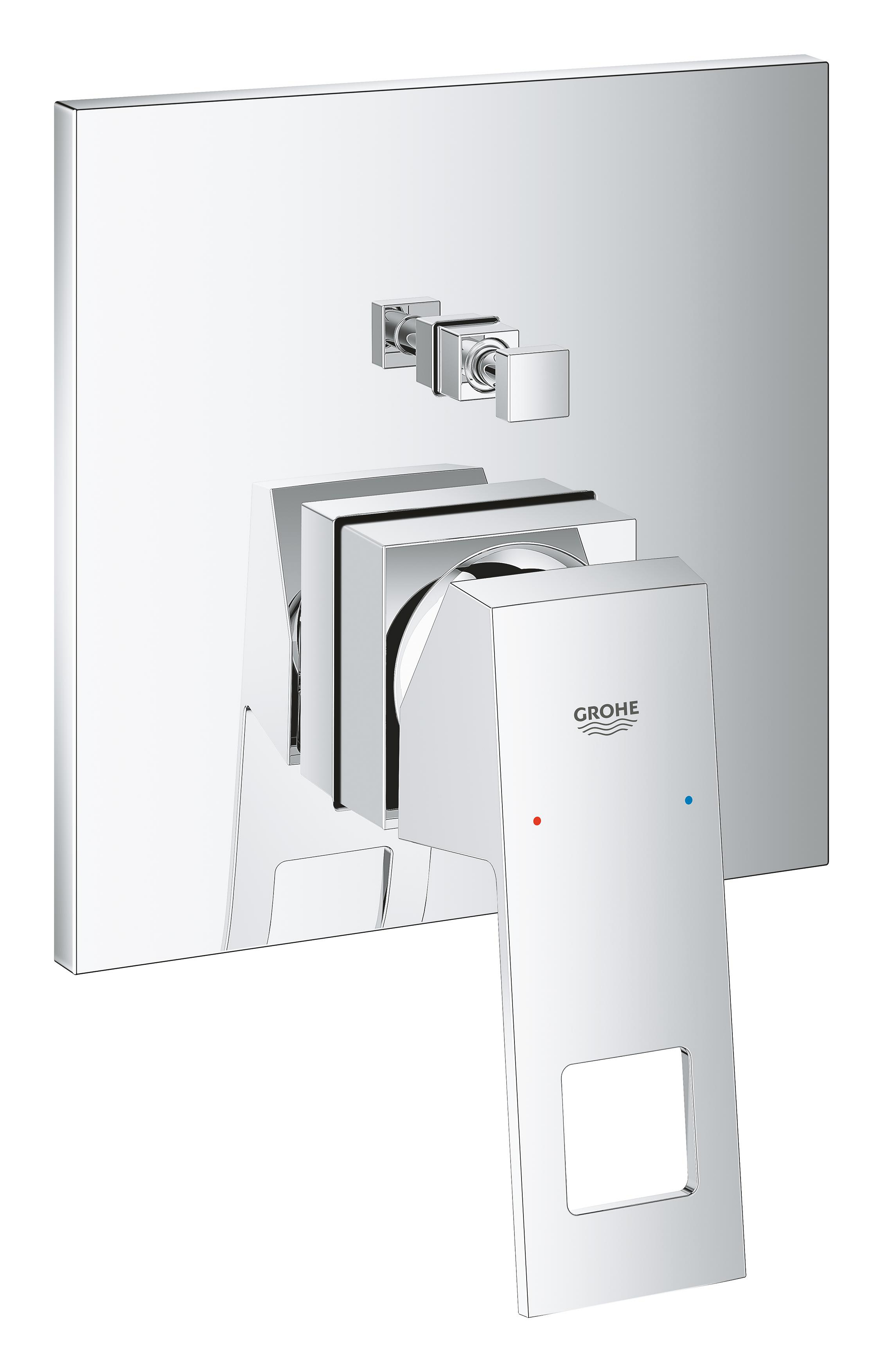 Grohe Eurocube bad- en douchekraan inbouw chroom 24062000