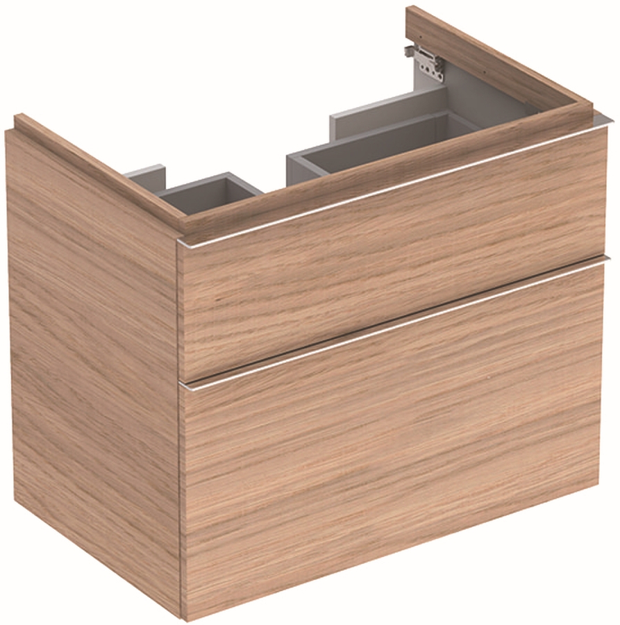 Geberit iCon kast 74x47.7x62 cm hangend onder de wastafel eik 841377000
