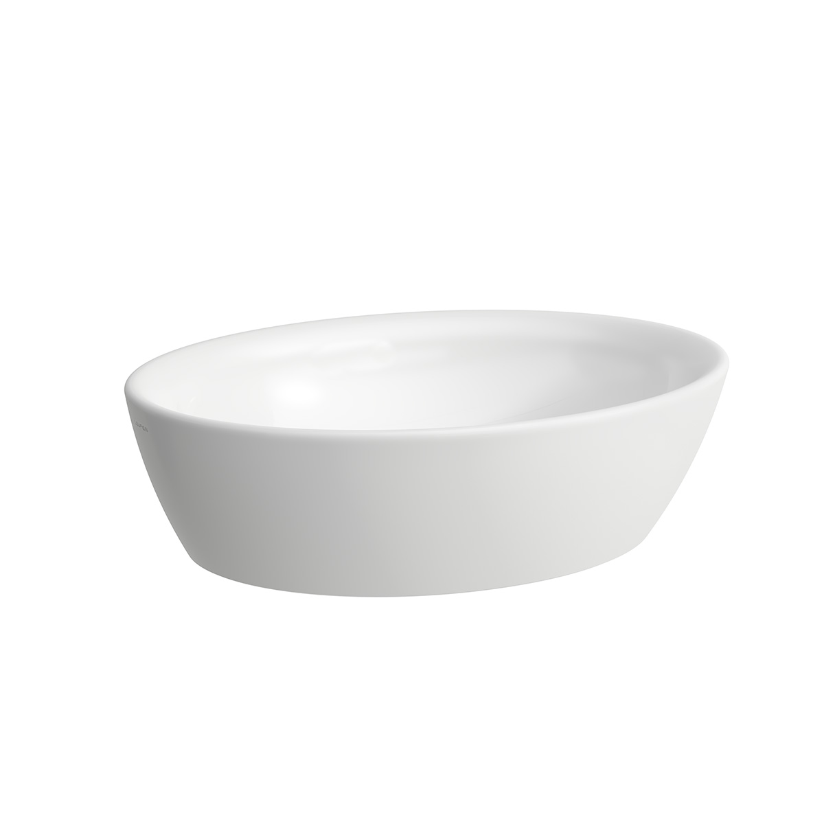 Laufen Pro B wastafel 52x39 cm ovaal opbouw wit glans H8129640001121