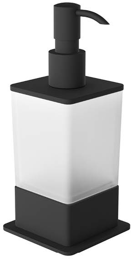 Excellent Riko zeepdispenser 350 ml zwart DOEX.1616BL
