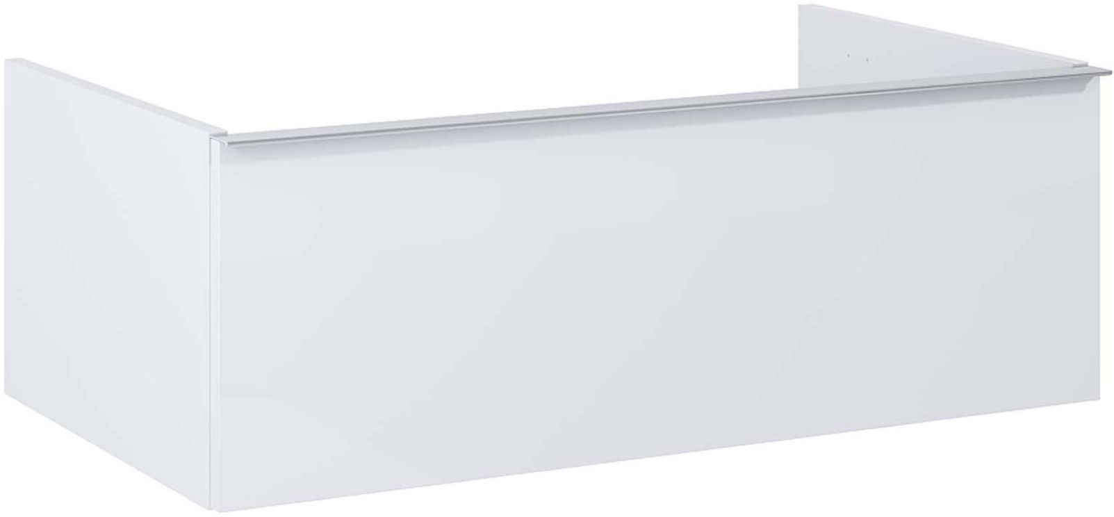 Elita Look kast 80x44.9x28.1 cm hangend onder de wastafel wit RE080803028060