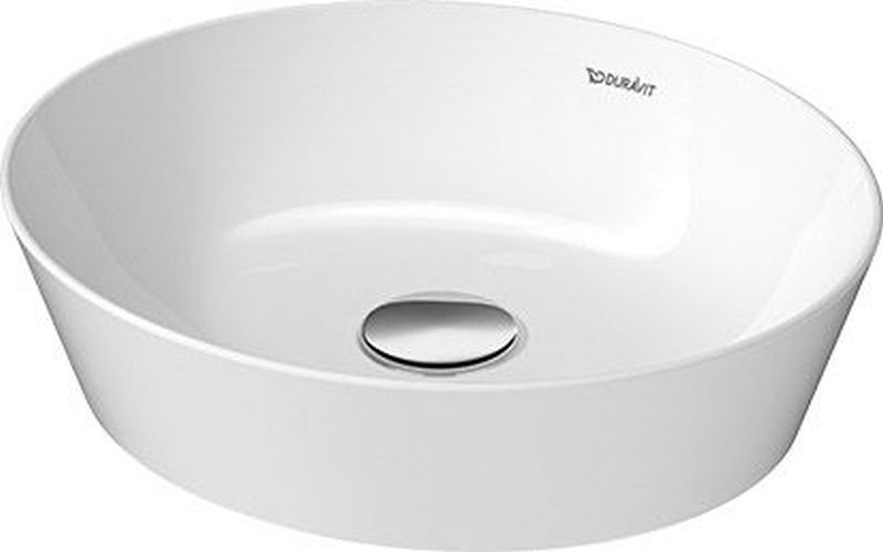 Duravit Cape Cod wastafel 40x36 cm ovaal opbouw wit glans 2328400000
