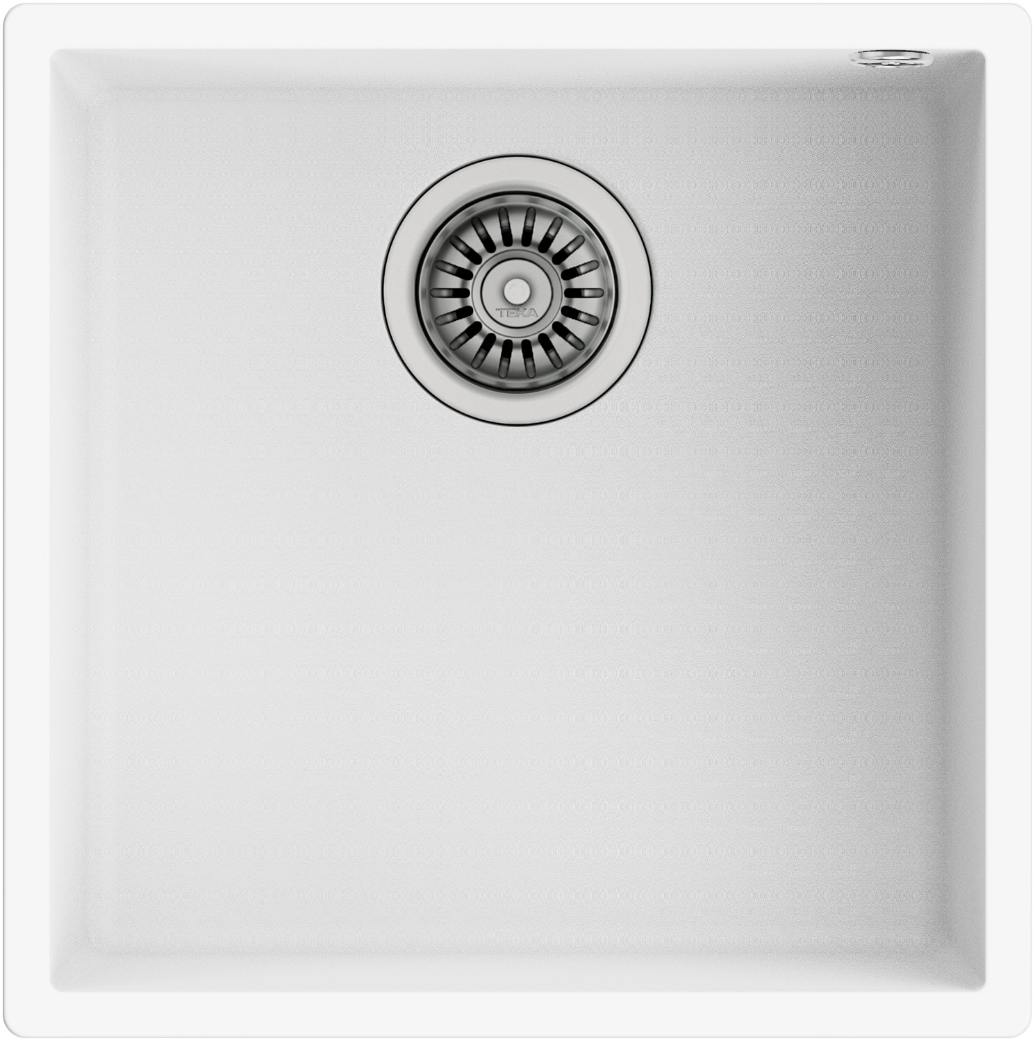 Teka Square tegraniet spoelbak 44x44 cm wit 115230029