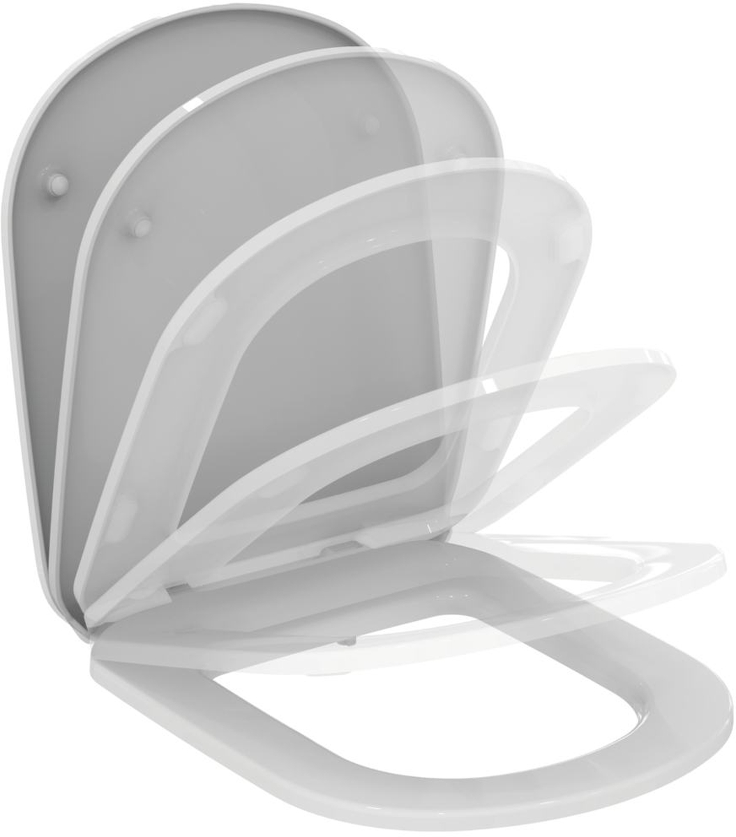 Ideal Standard Tempo toiletbril langzaam vallend wit T679401