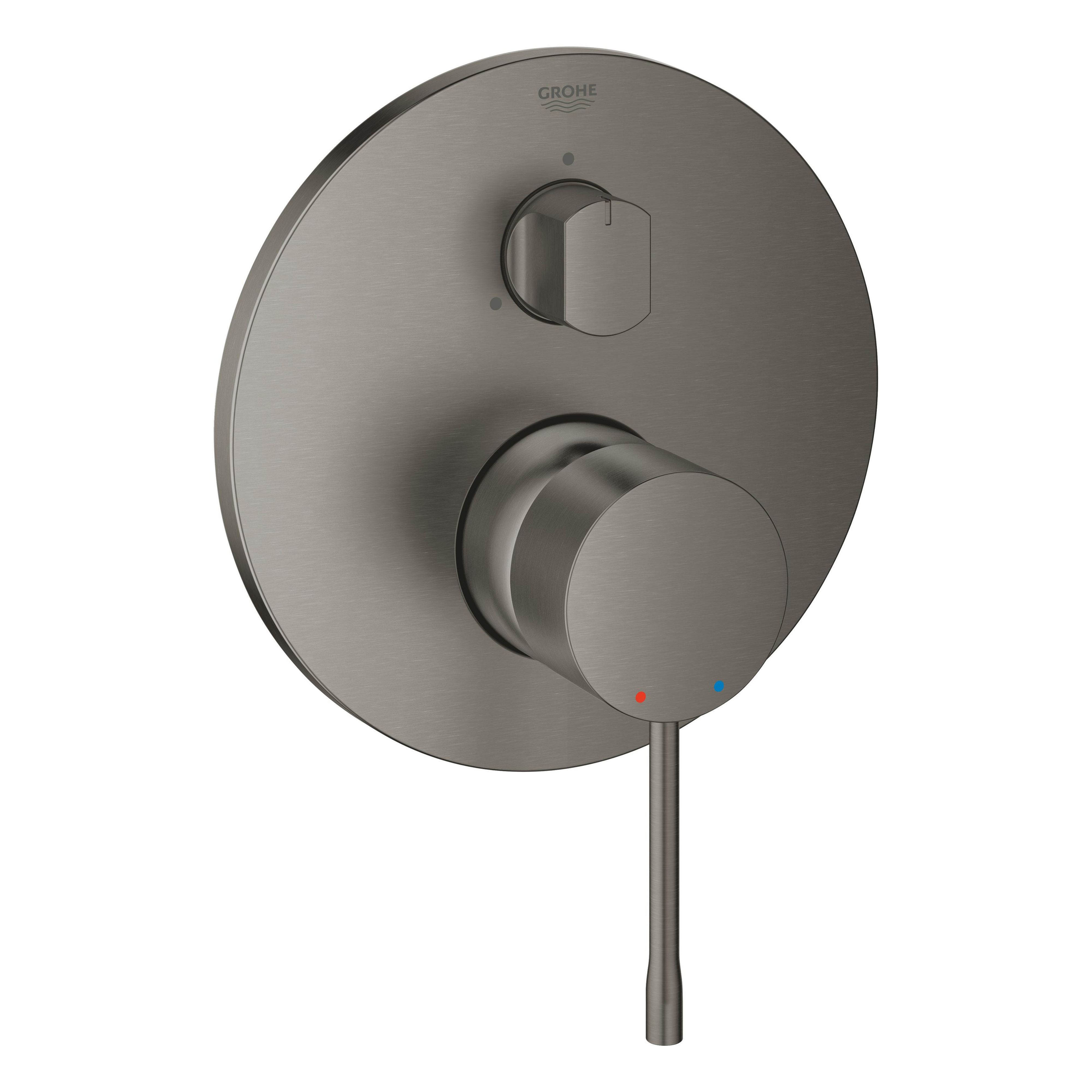 Grohe Essence bad- en douchekraan inbouw Brushed Hard Graphite 24092AL1