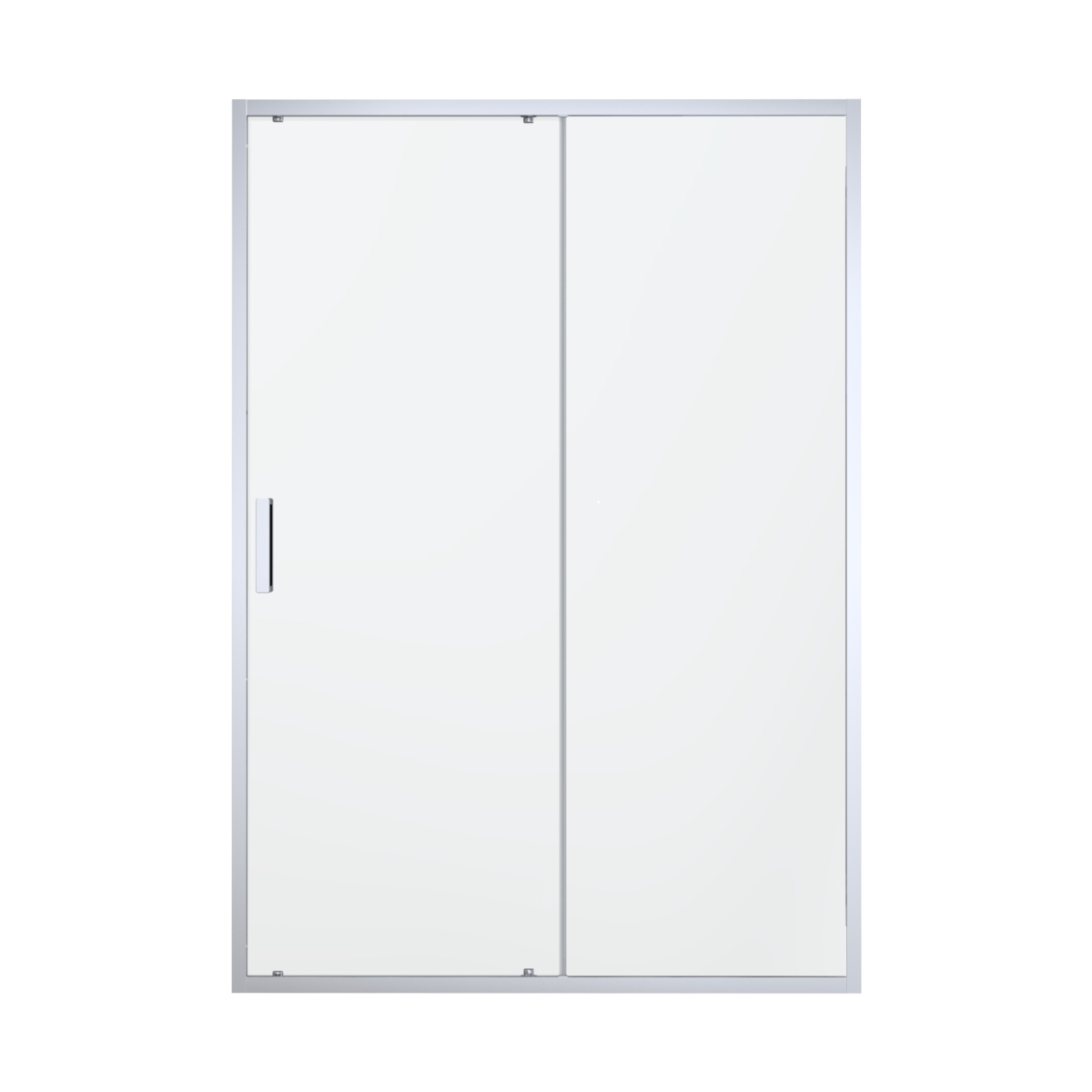 Oltens Fulla douchedeur 100 cm schuifbaar chroom glans/helder glas 21200100