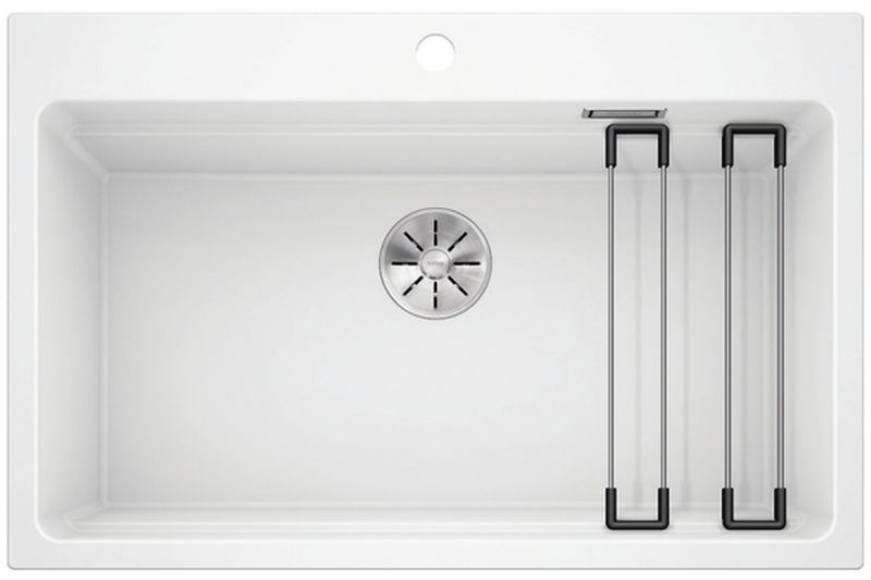 Blanco Etagon 8 spoelbak van graniet 78x51 cm wit 525191