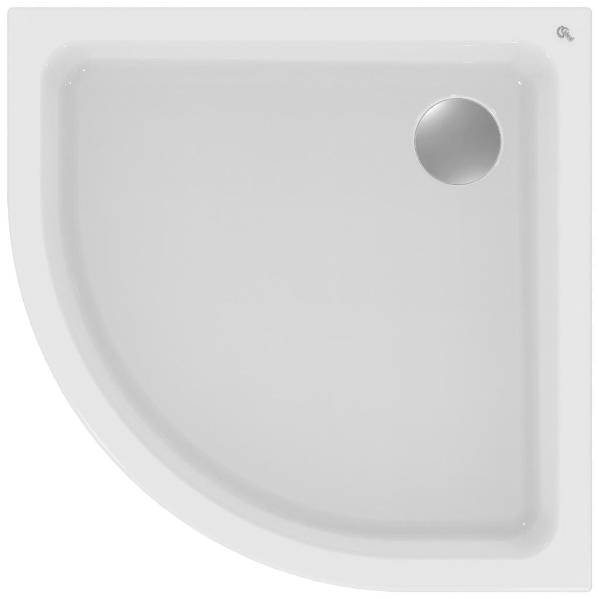 Ideal Standard Hotline New halfronde douchebak 80x80 cm wit K277901