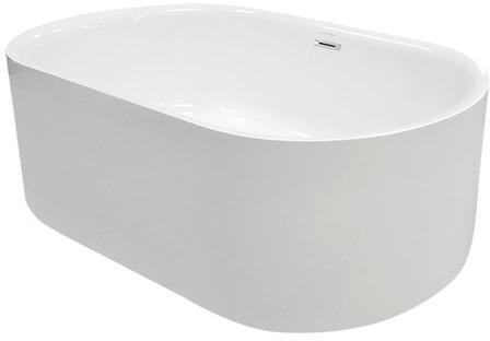 Kerasan Nolita vrijstaand bad 145x78 cm ovaal wit 535001