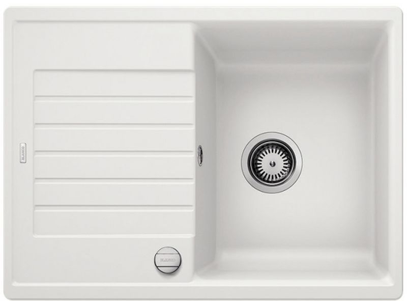 Blanco Zia 45 S Compact spoelbak van graniet 68x50 cm wit 524715
