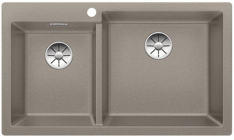 Blanco Pleon 9 spoelbak van graniet 86x50 cm bruin 523064