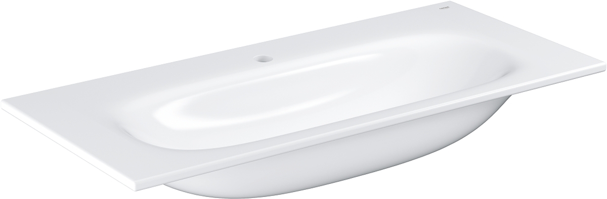 Grohe Essence wastafel 100x46 cm rechthoekig meubel wit glans 3956600H