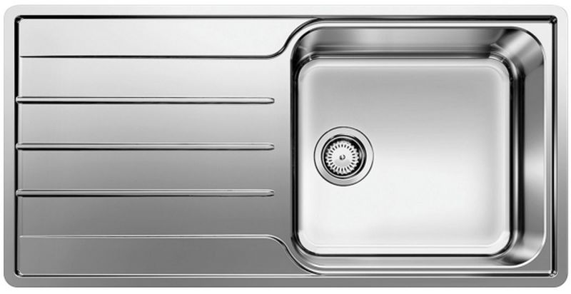 Blanco Lemis XL 6 S-IF stalen spoelbak 100x50 cm staal 523034