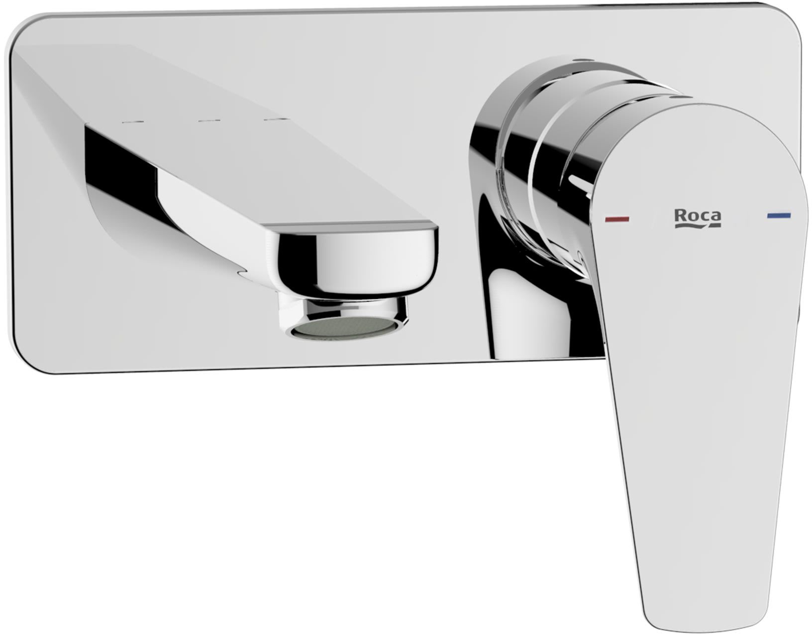 Roca Atlas wastafelkraan inbouw chroom A5A3590C00