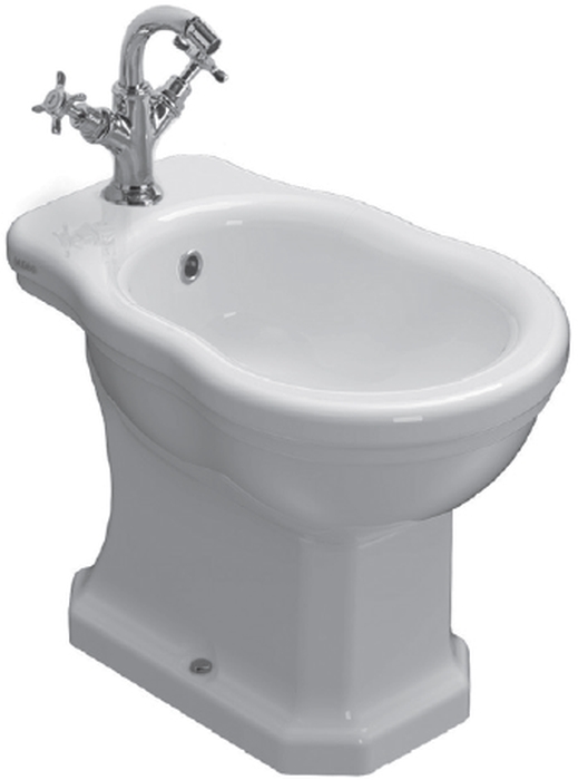 Globo Paestum bidet staand wit PA009.BI