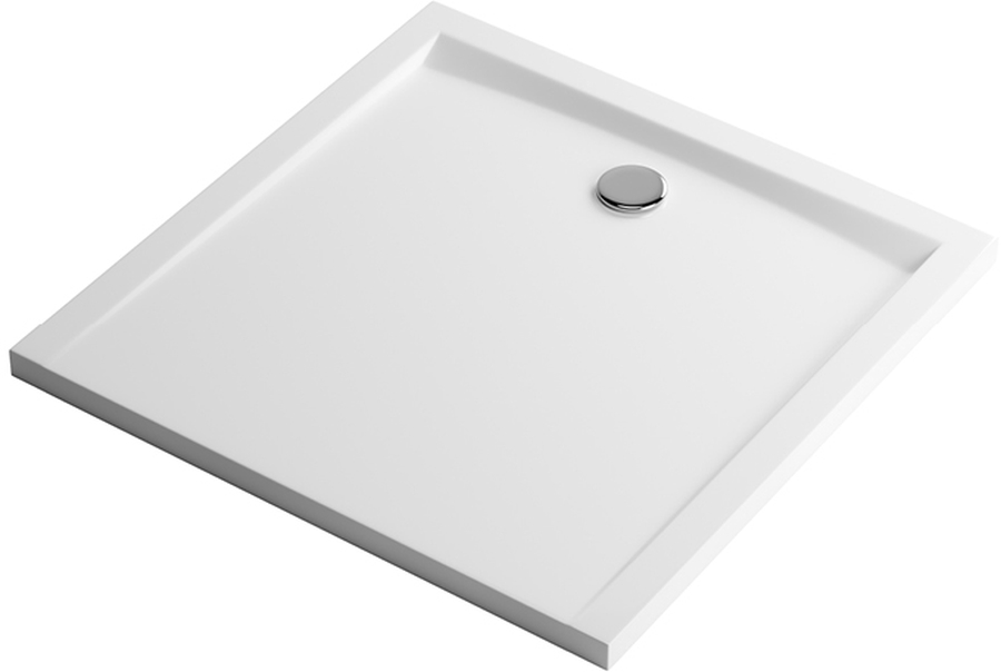 Excellent Forma vierkante douchebak 80x80 cm wit BREX.FOR08WHN