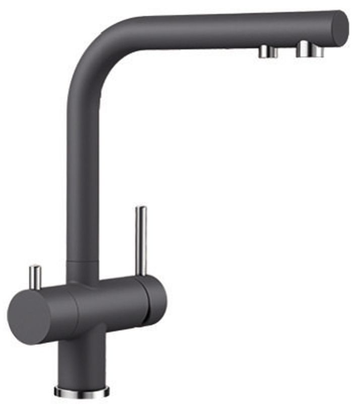 Blanco Fontas II keukenkraan staand chroom-grafiet /grijs 523137