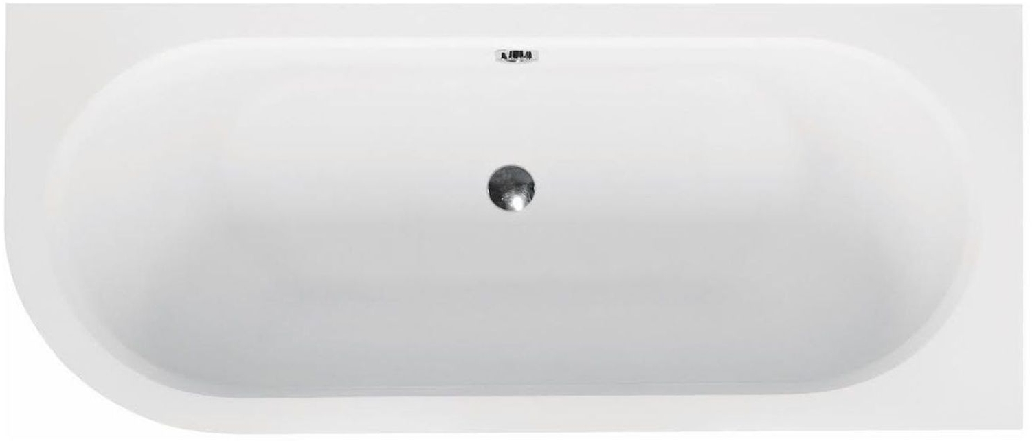 Besco Avita hoekbad 159.5x75 cm rechtszijdig wit #WAV-160-NP