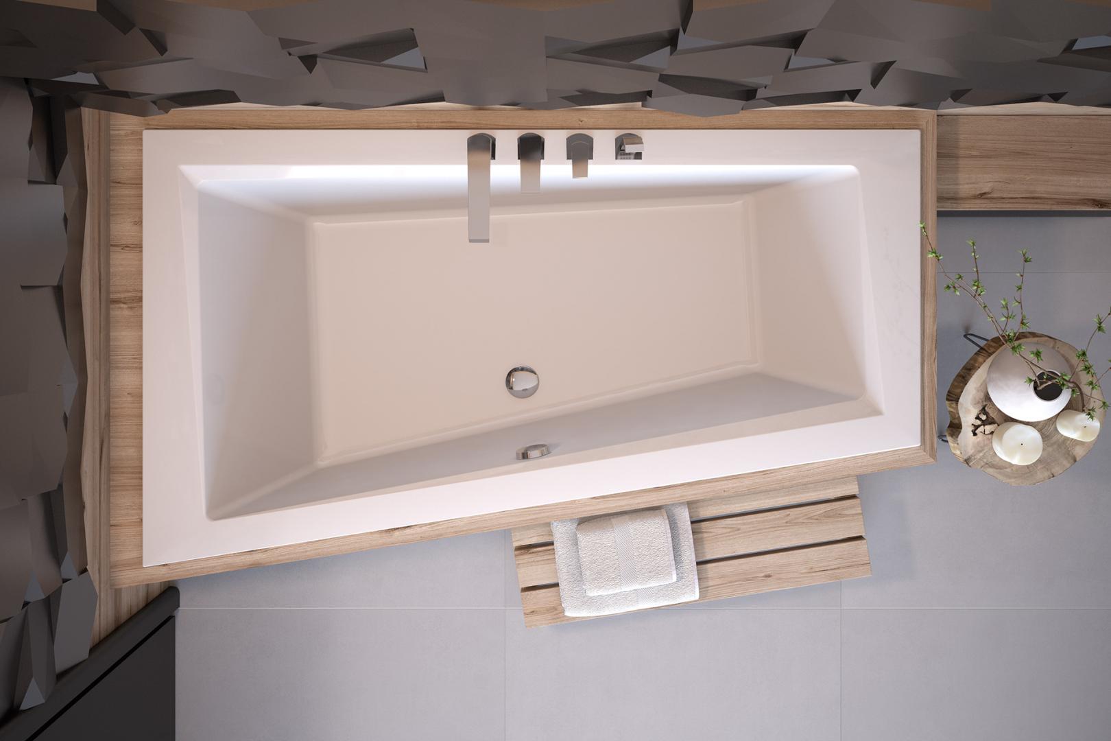 Besco Intima hoekbad 160x90 cm linkszijdig wit #WAIT-160-SL