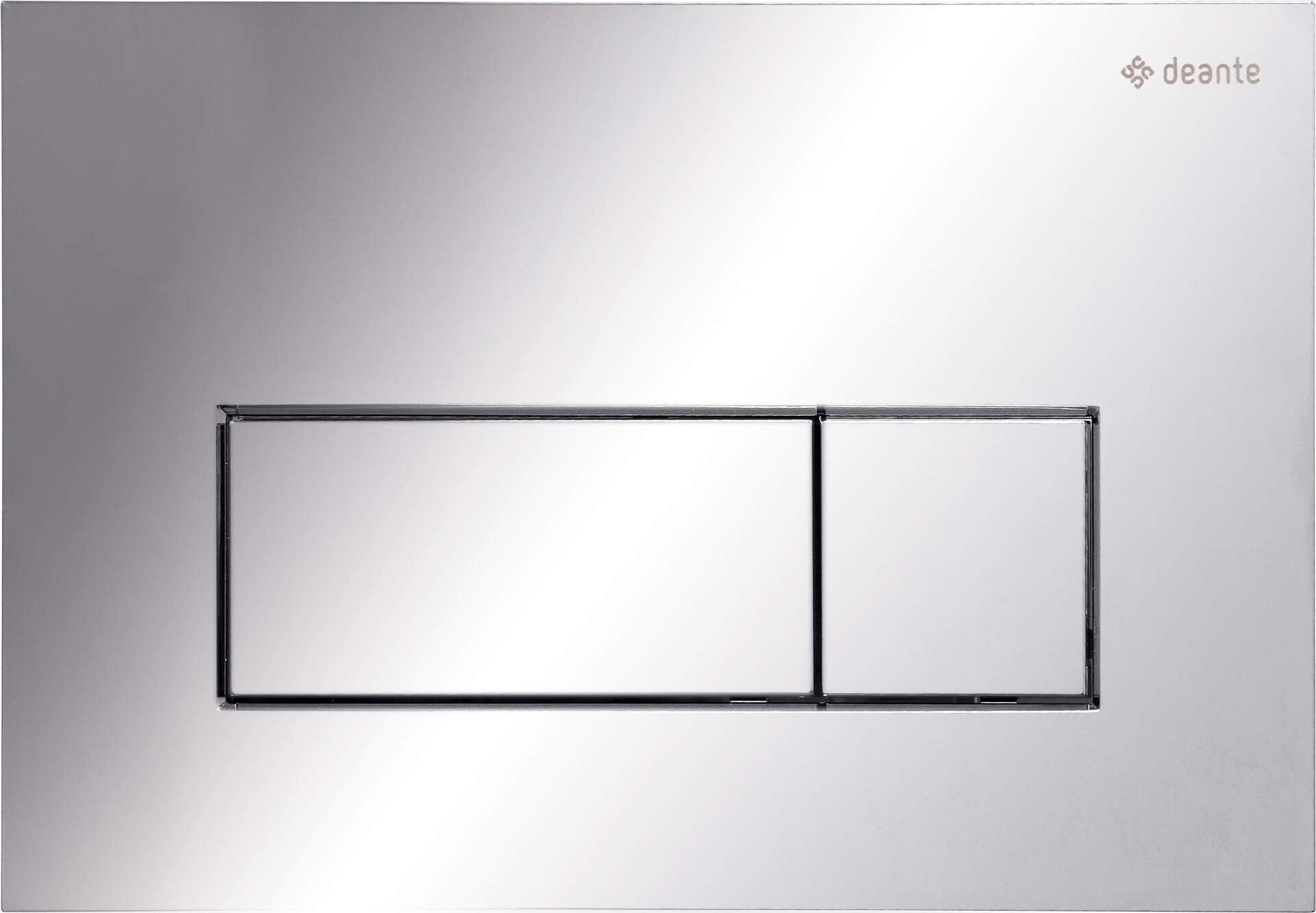 Deante Slim spoelknop voor het toilet glanzende chroom CST_051P