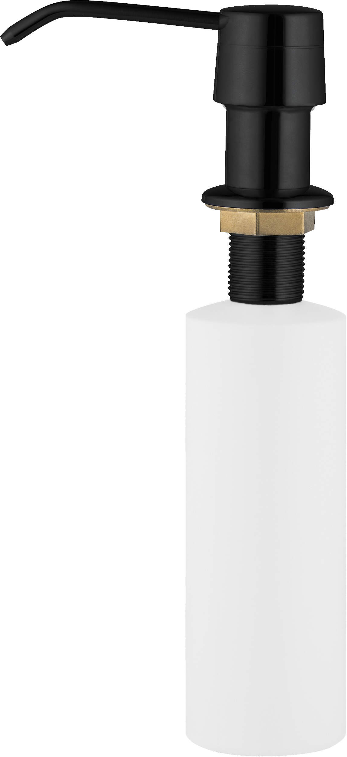 Deante Deco vloeistofdispenser 300 ml wit-zwart ZZZ_B00D