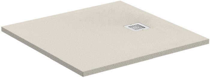 Ideal Standard Ultra Flat vierkante douchebak 80x80 cm beige K8214FT